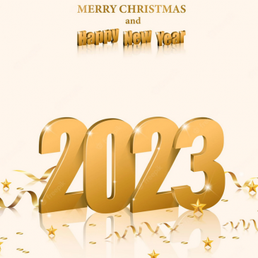 Merry Christmas Happy New Year 2023